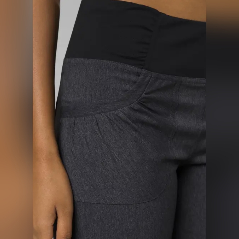 Prana Summit Pant Regular Inseam Charcoal Heather Performance Pant size Small - Picture 5 of 13